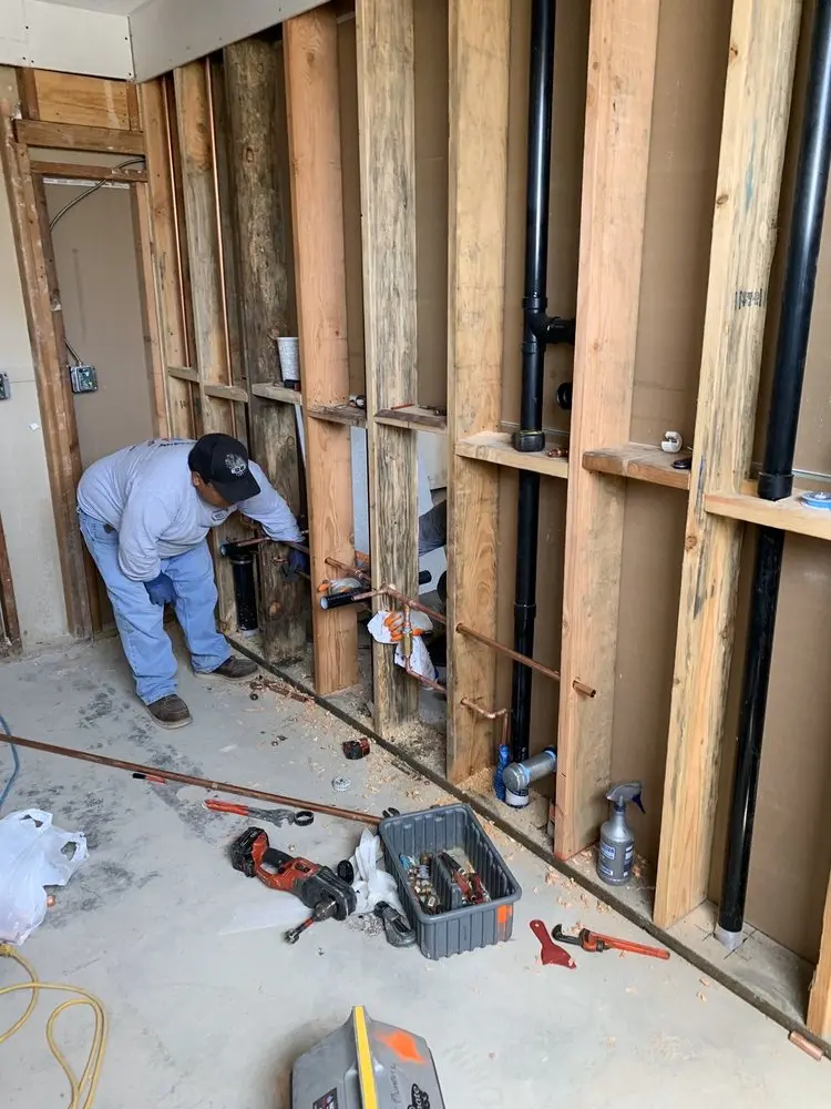 Commercial rough-in plumbing for Trenchless Sewer Repair in Pine Creek